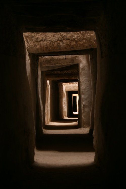 The Initiation — corridor of doorways